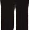 Van Heusen Boys Size Flex Stretch Flat Front Dress Pants, Black, 18 Slim