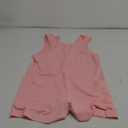 Ekouaer Womens Romper Summer Sleeveless Jumpsuit Casual Short Overalls with Pocket 2025 M