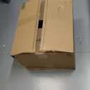 Luxurious Goose Down Feather Fiber Comforter King Size All-Season Duvet Insert, Premium Baffle Box, 100% Egyptian Cotton Cover, 75 oz Fluffy Fill Weight - White Pinch Pleat