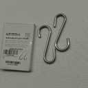 Heavy Duty S Hooks Hanging Metal Hook Large 304 Stainless Steel Diameter 5/16 in Rust Proof for Swing Hammock Garden Outdoor Tools