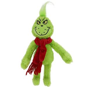 RELIGES Green Christmas Monster Plush Toy  Soft Christmas Stuffed Animal Doll for Boys and Girls, Perfect for Christmas Decorations and Gifts (Dog)