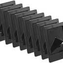 uxcell 6 Pcs Mini Picture Frames 2.4 x 3.6 Inch Rectangle Small Picture Photo Frame Holder for Tabletop Display Photos Paintings Landscape Posters Artwork, Black