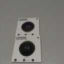 2 x Hoerrye for iPhone 15 Pro & iPhone 15 Pro Max Camera Lens Protector [3+1Pack] Case-Friendly Ultra-HD Glass Screen Protector [Military-Grade Drop Protection, Anti-Scratch] Removal tool, Blue