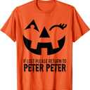 Peter Pumpkin Eater Halloween Couples Costume Women T-Shirt, 2XL