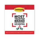 Command 10 lb Medium Picture Hanging Strips 16 Pairs (32 Command Strips), Damage-Free Hanging Picture Hangers, No Tools Great for Christmas Decorations