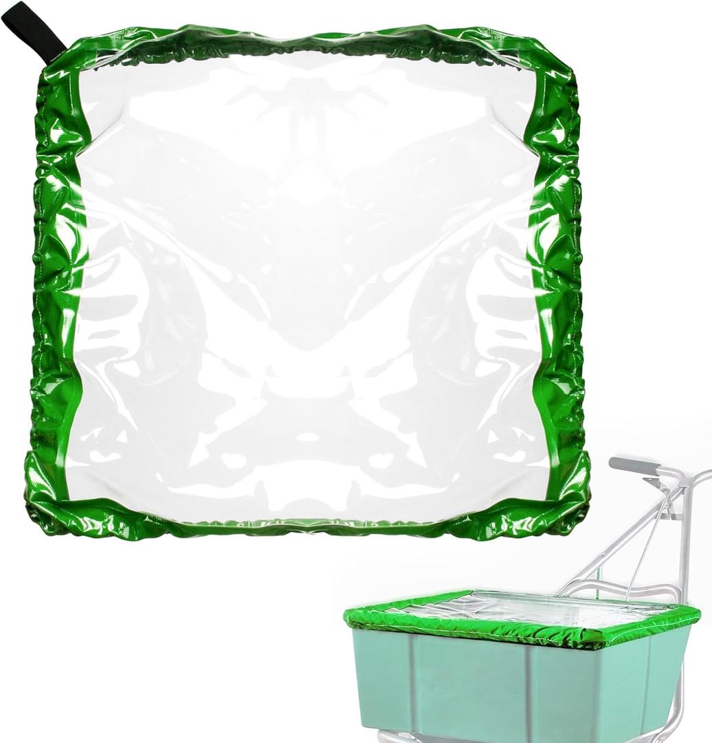 092128 Spreader Cover Replacement for Lesco 80 LB Walk-Behind Fertilizer Spreader 101186,705699 & 091186,Waterproof Hopper Cover Fit for Lesco Lawn Spreader Parts