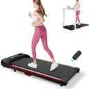 GORISE Walking Pad, Under Desk Treadmills for Home, Walking Pad with Incline, Treadmills with Remote Control APP LED Display, 3 in 1 Portable Walking Treadmill, Shock Absorption Design
