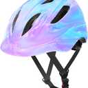 Adjustable Gradient Color Bike Baby/Toddler Helmet 2-4 Years,Safety Lightweight Kids Helmets Ages 1-3-5-8 for Girls Boys,Multi-Sport Infant Helmet for Skating Cycling Scooter