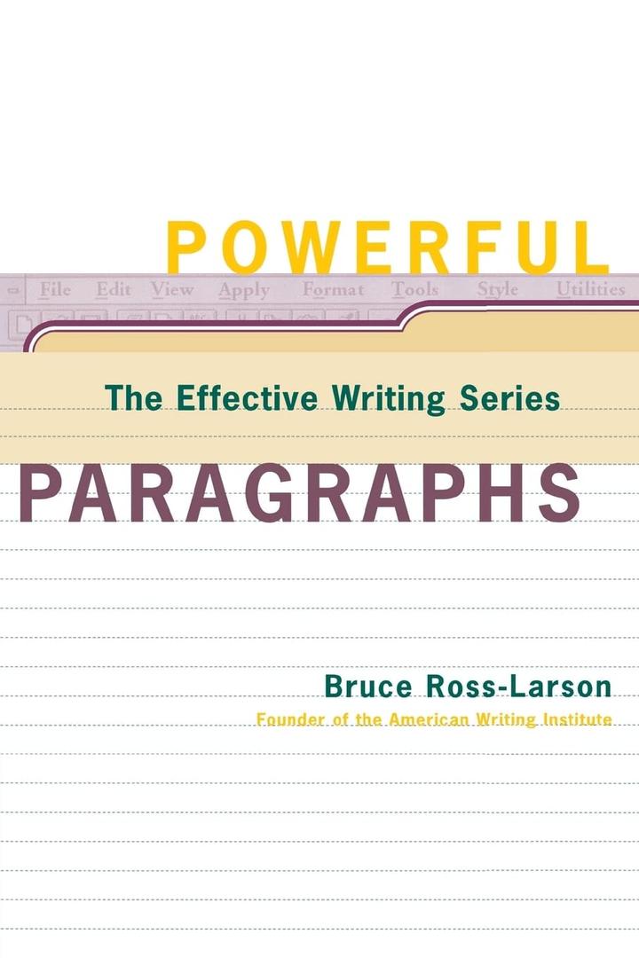 Powerful Paragraphs (The Effective Writing Series)