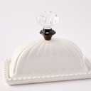 Mud Pie Door Knob Butter Dish