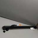 Reinforced 42 Extra Tall Retractable Baby Gates with Rods, Extends up to 60 Wide, Tall Retractable Dog Gate for Doorways Prevent Crawling Through Mesh Pet Gate Indoor Outdoor, Black