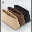 Lckaey Purse Organizer is Used for Croissant BOULOGNE Storage Finishing Bag Underarm Bag Insert.3049black-