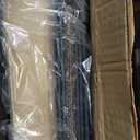 Rubber Stair Treads Outdoor 42" x 10" 5-Pack - Heavy-Duty Non-Slip Rubber