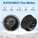 S97016621 Fan Motor Replacement Compatible with Broan Nutone QTR070, QTR070L, for Broan QTR080, QTR080F, QTR080L, QTRN080 99080568 Bathroom Exhaust Fan Replace 80 CFM