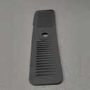 24 Inch Longer Faucet Mat for Kitchen Sink [5 Slope Fast Self-draining]Bathroom Kitchen Sink Splash Guard Silicone Sinks Faucet Mat Splash Guard for Kitchens Sinks Area Tidy Splashs Draining Mats (Gray)