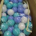 MoonxHome Ball Pit Balls for Toddlers, BPA Free Crush Proof Plastic Toy Balls for Ball Pit, Children's Pool Water Toys, Macaron Ocean Balls for Play Tent 2.15 Inch Pack of 100 200 500 800 1000