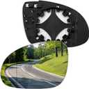 Driver Side Mirror Replacement for Volkswagen VW 2006-2009 Golf GTI MK5 Golf Rabbit 2005-2010 Passat Jetta 2011-2014 Jetta Sportswagen 2007-2008 EOS 2008 R32 - Left Heated Mirrors Glass