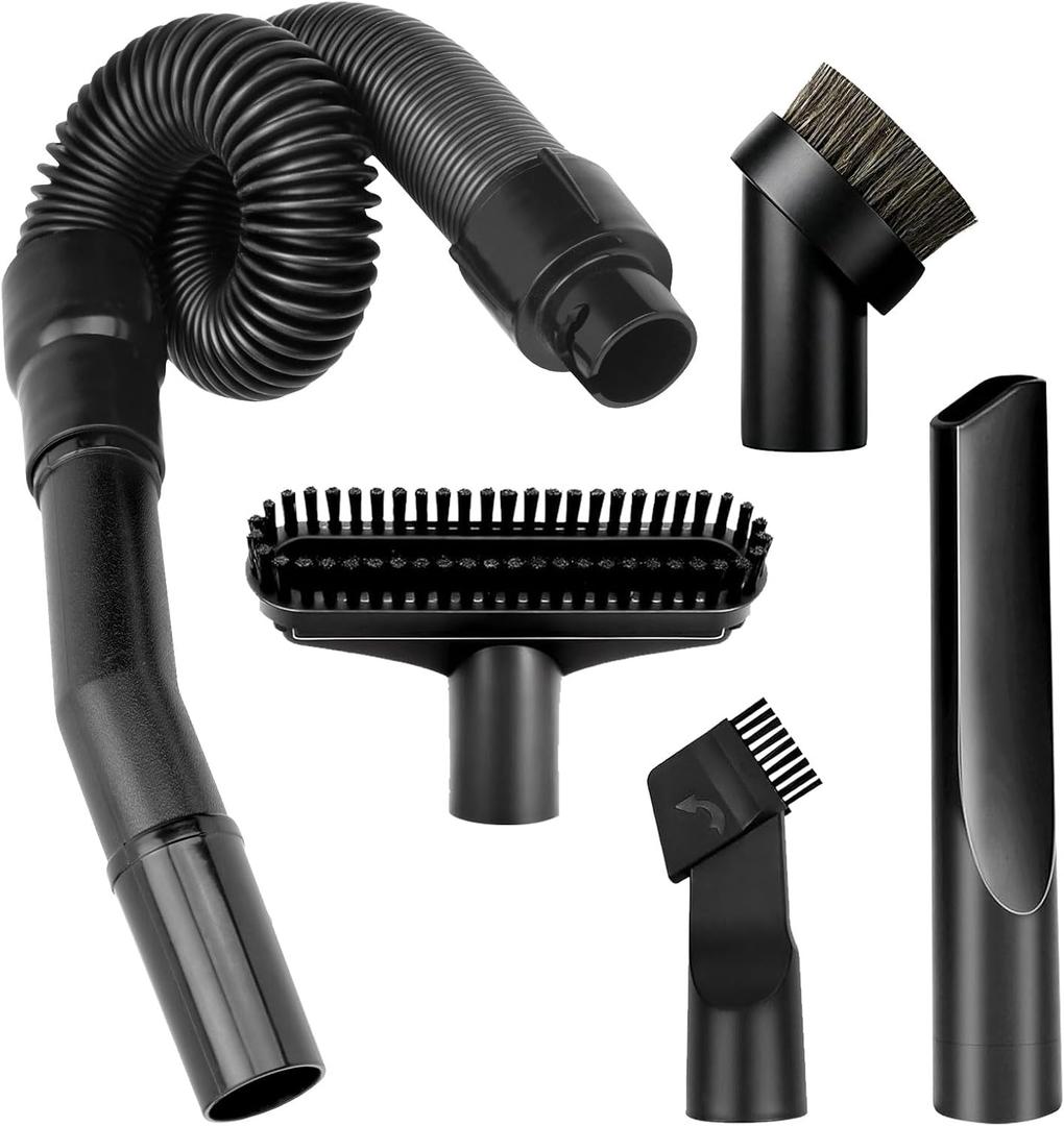 72046-06-0327 Hose Replacement, with Universal Attachments Adapter Kit for Or-eck BB850, BB870, BB1000, BB1100, BB1200 Vacuum (Extended Length: 4 Feet)