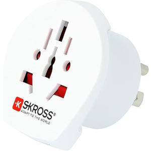 Skross World to USA Country Travel Adaptor, White