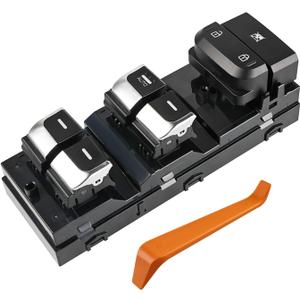 Automatic Power Master Window Switch Compatible with Kia Sportage L4 2.0L 2.4L 2017 2018 2019, Driver Left Side 18 Pins, Replacement for 93571-D9000, 93571D9000