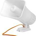 Outdoor Siren Speaker With 150 High Decibels, Security Horn, 12v Alarm System With Adjustable Angles for Increasing Sounds, for Home Security and Building Intercoms