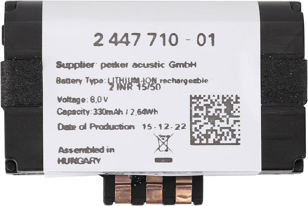 84102447710 Emergency Battery,330mah Portable Car Battery Compatible with BMW F20 F30 F31 F45 F46 G20 G21 G30 X1 F48 X2 F39 X3 F25 X4 F26 X5 X6 X7