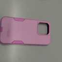 OtterBox iPhone 15 Pro (Only) Commuter Series Case - Run Wildflower (Pink), Slim & Tough, Pocket-Friendly, with Port Protection