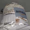 Natural Extra Wide 70 x 96 Inch Privacy Curtains That Let Light in for Sliding Glass Doors, Neutral Memory Trained Pinch Pleat Linen Semi Sheer Drapes 8 FT Kids Room Light-Filtering Burg