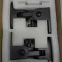 Rear Speaker Wall Mount, 2 Packs Universal Mounting Bracket for Small Bookshelf Speakers, Swivel & Tilt, Works with Klipsch, Lg, Polk, Sony & Others, fits Keyhole and Thread Hole, Hold up to 32 lbs