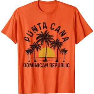 Punta Cana Dominican Republic Beach Surf Vintage T-Shirt Medium