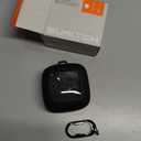 SURITCH for Powerbeats Pro Case Cover, Shockproof Magnetic Cases for Beats Powerbeats Pro Wireless Earbuds, Protective Cover with Magnetic Lid Lock & Carabiner, Full-Body Drop Protection, Black