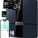 Etekcity FSA&HSA Eligible Smart Scale for Body Weight Fat, Digital Bathroom Weighing Machine for Accurate BMI Muscle Mass Composition, Home Use Apple Health Compatible Fitness Equipment