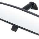 Lqito Interior Rear View Mirror Fits 2004-2020 Ford F150,1999-2019 F250/F350/F450/E150/E250/E350/E450 Super Duty 2002-2023 Explorer,2006-2020 Fusion,2016-2023 Transit,2007-2024 Edge,2011-2019 Fiesta