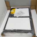 Fannova Printer Stand with Storage Shelf for Home Office Organization, 22 x 18 Inch Large Printer Table with Wheels, Shredder Stand, CPU Stand, Rolling Cart for Host Computer, PC Tower, Desktop- Black