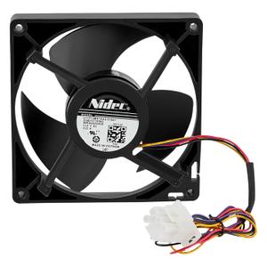 WR60X25858 WR60X10340 Refrigerator Freezer Evaporator Fan Motor Compatible with GE Refrigerator, Replaces 4931166, AP6891698, U11P14MSS7A3-57A611, PS12727431, EAP12727431