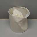 Aspen Creative 31241A Transitional Drum (Cylinder) Shaped Spider Construction Lamp Shade in Linen White, 8" Wide (8" x 8" x 8")