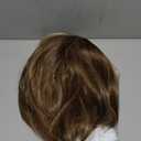 BLONDE UNICORN Blonde Bob Wig with Highlights 136 HD Glueless Straight Synthetic Lace Front Wigs Short Bob Wigs For Women Daily Party Use 12IN