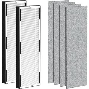 HP600 Replacement Filter Compatible with Hunter HP600 Air Purifier Series, H-HF600-VP True HEPA Filter, 2 Pack