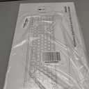 Wireless Keyboard and Mouse Combo with Palm Rest, Phone Holder, Full-Size Quiet Wireless Ergonomic Keyboard and Mouse, Comfortable Natural Typing Compatible for Windows, Laptop, Mac, PC