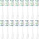 Replacement Toothbrush Heads for Philips Sonicare - 16 Pack Soft Gentle Bristles Compatible with Most Sonicare Click-On Electric Toothbrushes (White)