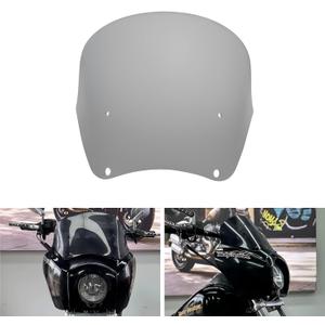 FATECIM 13" Smoke Windscreen Windshield for Harley Dyna FXDXT T-Sport Fairing