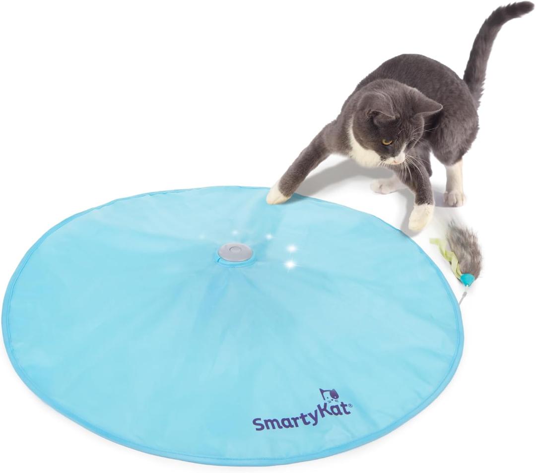 SmartyKat Electronic Motion/Moving Toys for Cats & Kittens, Battery Powered, Mimics Motion of Real Prey, Fun & Interactive Play - Multiple Styles