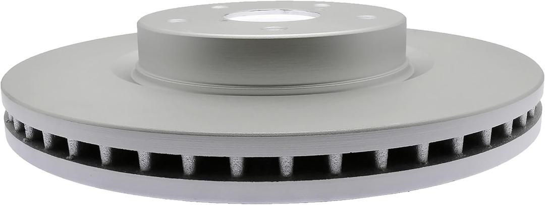 ACDelco Silver Coated Front Brake Rotor 18A2350AC | GM 19327885 Brake Rotors for Select Subaru Outback, B9 Tribeca, Legacy, and more