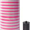 Veltec Premium Pricing Labels for Monarch 1110 Price Gun, 16 Rolls, 17,000 Labels, Ink Roller Included (Pink)