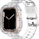 Tensea Compatible for Apple Watch Band 38mm 40mm 41mm 42mm 44mm 45mm 46mm 49mm for Women Men, Cute Soft Strap with Bumper Case, Wristband Accessories for iWatch Ultra Series 11 10 9 8 7 SE 6 5 4 3 2 1