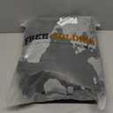 FREE SOLDIER Mens Snow Bibs Ski Pants Softshell Waterproof Insulated Warm Snow Pants Windproof Ski Bib Overalls (XX-Large/30" Inseam, Black)