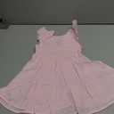 Toddler Girls Dress Ruffle Sleeveless Backless Bowknot Kids Baby Casual Dresses(Pink,12-18M)