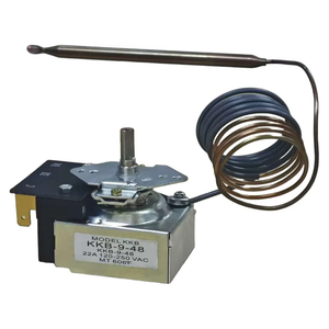 PB010036 Bake/Broil Thermostat，Compatible with Awoco Ranges， Compatible with Viking – Replace KKB-9-48, 22A 120–250VAC, Max 606°F, with Safety Auto‑Shutoff.