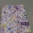 Planner 2026-2027, Academic Year Monthly and Weekly Calendar Planner, Jul 2026 - Jun 2027, Hardcover Teacher Student Planning Agenda book with Tabs, Perfect for School Office Supplies, 8.5" x 11" - Purple Blocks