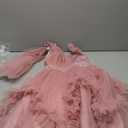 Toddler Baby Girls Birthday Wedding Party Tulle Multiple Layers Tailed Dress, 130